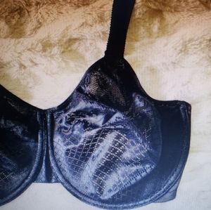 34H WACOAL Visual Effects Minimizer Bra Black